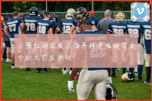 小图拉姆因展示侮辱性条幅被罚五千欧元引发热议